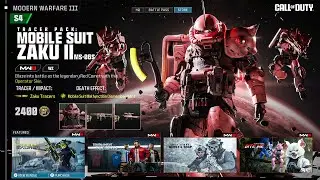 TRACER PACK: MOBILE SUIT ZAKU II MS 06S - SEASON 4 - MW3