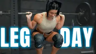 FOCUSED ON GROWING MY QUADS | DLB LEG DAY