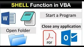 Closing Applications with the Excel VBA Shell Function