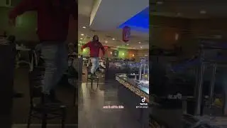 REK BANGA DONT PLAY ABOUT HIS IPHONE! 🤣 #restaurant in Los Angeles