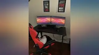 Mr IRONSTONE Gaming Desk with Power Outlet, 45.2" Carbon Fiber Computer Desk, review