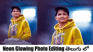 Neon Glow Photo Editing | Mobile Photo Editing | Neon Photo Edit in PicsArt