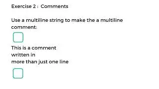 Using Multiline Strings