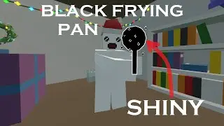 Shiny Black Frying Pan | Unturned Mythical Showcase