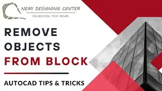 Remove Objects from AutoCAD Blocks Without Exploding (Quick Tip)