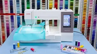 Janome Memory Craft 550E - Embroidery Machine Review