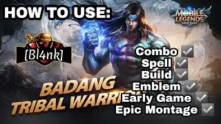 How to Use: Badang | How to Use | Mobile Legends: Bang Bang