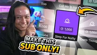 How To Make SUB ONLY Channel Point Rewards!!
