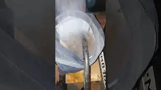 Промывка радиатора печки Митсубиси Кольт лимонной кислотой!