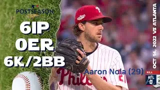 [NLDS ] Aaron Nola | Oct 14, 2022 | MLB highlights