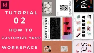 How to Customize Your Workspace in Adobe InDesign | Tutorial for beginner easy way to learn InDesign