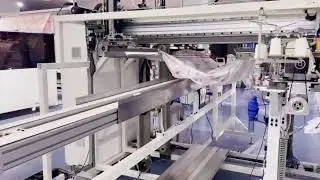 AUTOMATIC FITTED SHEET MACHINE PRODUCTION LINE