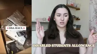 everything you need to know about disabled students' allowance + haul *2023*