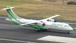 Binter ATR Departure Madeira Airport