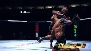 Nice knockout in ufc 4