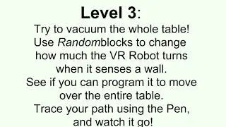 Robotic Vacuum - VEXcode VR