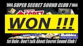 SUPER SECRET SOUND CLUB WON ! - Winner , Sound & my Sound Side by Side