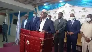 SHIRJARA'ID: Sheekh shariif oo ku hanjabay inay sii wadayan mudaharadka..