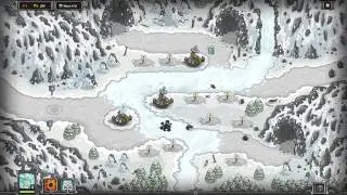 Kingdom Rush Walkthrough - Glacial Heights - Heroic [Steam version][HD]