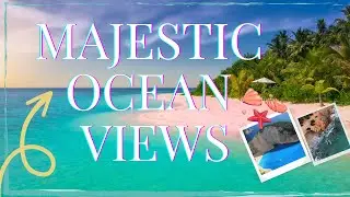 MAJESTIC OCEAN VIEWS | STUNNING SEA SCAPES FOR STRESS RELIEF | MUSIC SUMMER PLAYLIST