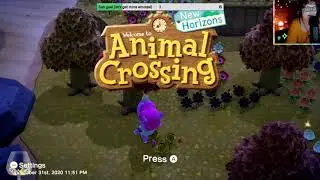 ASMR - Animal crossing New Horizons - It's still Halloween here :)
