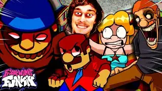 THIS SML FNF MOD IS INSANE!! || Friday Night Funkin (SML Jeffy's Endless Aethos & Aw Shucks)