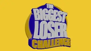 Turning THE BIGGEST LOSER Logo Into 3D