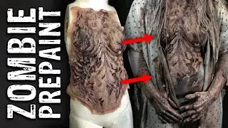Painting Zombie Prosthetics Part #1