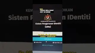Cikgu2 je faham sistem IDME ni punya loading, pyh nak berjodoh 🤣#ticerhajar #IDME #chocoalbab