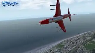 Just Flight Hawk T1a Estuary Run - X-Plane 11 VR - Vulkan Beta 6