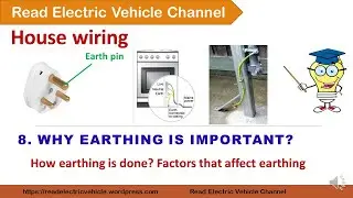 What do you mean by earthing? How it is done?Factors affecting earthing.