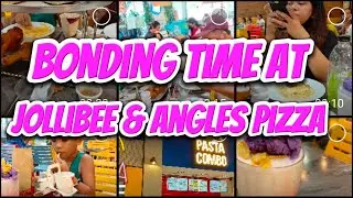 Bonding Time at Jollibee & Angels Pizza #asmr #viral #satisfying #trending #ofw