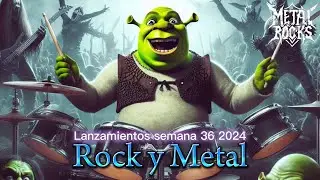 Lanzamientos discográficos de 𝐑𝐨𝐜𝐤 𝐲 𝐌𝐞𝐭𝐚𝐥, semana 36 de 2024 (2 al 8 de septiembre). ☠️💿