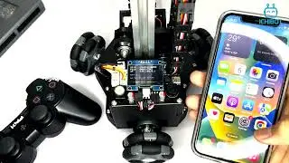 1. Pairing Controller PS3 ke Robot Transporter Omni Ultimate Ichibot - Omnidirectional Roda 3 Beroda