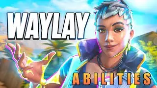 Waylay All Abilities Explained (hindi) | VALORANT New Agent