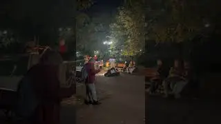 Москва. Парк ЦДСА, концерт у пруда. 04 сентября 2024