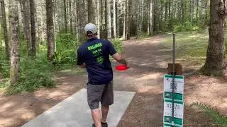 RainShadow Open 2024 final round back nine MA40.  Foth, Dallman, SilkyD, Mathews.