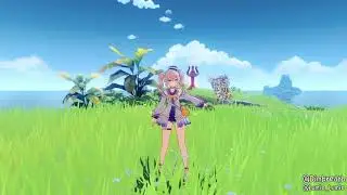 Barbara Summer Outfit Showcase (Genshin Impact)