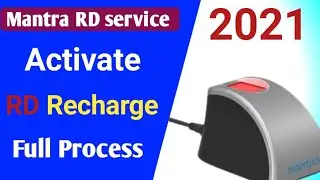 mantra device registration/mantra device RD service registration kaise kare/mantra device recharge