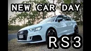 New car day - Audi RS3 (MY18)