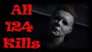 All 124 Michael Myers Kills 1978-2018 (все убийства Майкла Майерса). Halloween (rework)