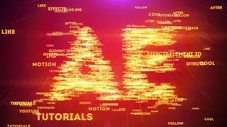 AEplus 017 - Particular Tutorial Multiple Text Assembling in After Effects
