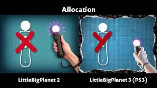 PlayStation Move Tutorial Comparison - LittleBigPlanet 2 vs LittleBigPlanet 3