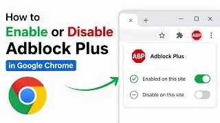 Google Chrome HOW to Disable Enable Ad Block Plus Extension (Honey Skype uBlock Tampermonkey Adobe)