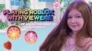 🔴 LIVE -DRESS TO IMPRESS W/ CHAT!! + VIP GIVEAWAY! ROBLOX