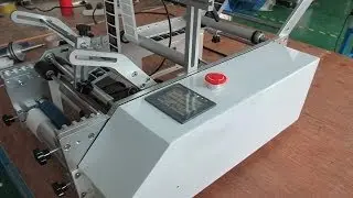 syringe labeling machine semi automatic manual pharmaceutical labeler equipment Etikettiermaschine