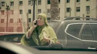 Driving a car in Cairo is art