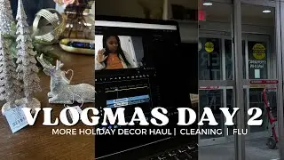 Vlogmas Day 2 | Hospital, More Home Decor Haul, Clean with Me