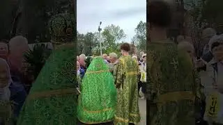 Освещение Вербы🙏 В Храме Всех Святых 💒 Вербное Воскресенье ☦️
