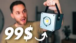 The BEST BUDGET Key Light Under 100$? Ulanzi LT005 60W Bi-Color Light Review